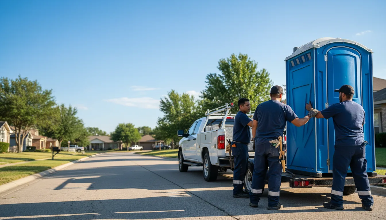 Portable Toilet Rental in Thomas, OK near me
